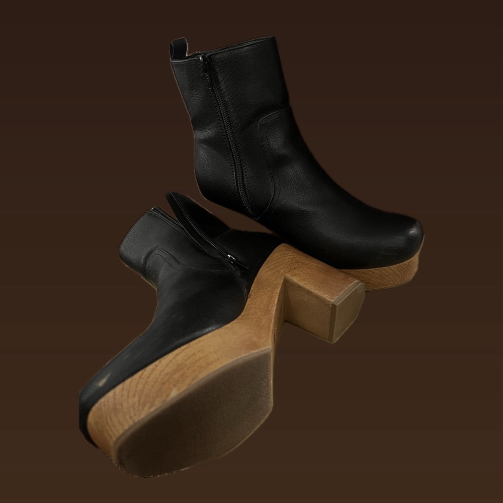 Black booties